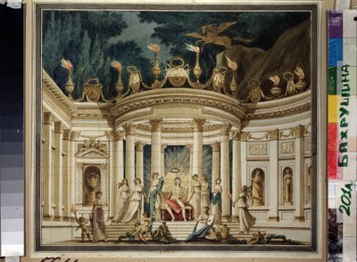 Il trionfo delle Muse da Ivan Alekseevich Ivanov