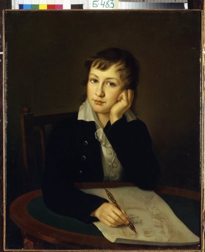 Ritratto del conte Alexander Nikolayevich Mordvinov (1799-1858) da Ivan Alekseevich Tyurin