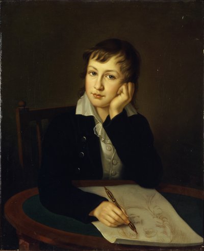 Ritratto del conte Alexander Nikolayevich Mordvinov 1799-1858 da Ivan Alexeevich Tyurin