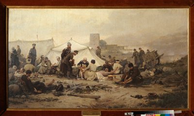 Posto di medicazione da Ivan Alexeyevich Vladimirov