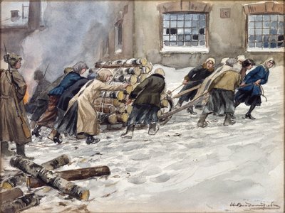 Requisizione di legna da ardere di Vladimirov, Ivan Alexeyevich da Ivan Alexeyevich Vladimirov