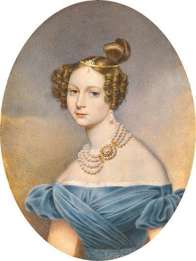 Principessa Friederike Charlotte Marie di Württemberg, Granduchessa Elena Pavlovna di Russia da Ivan Andreyevich Winberg