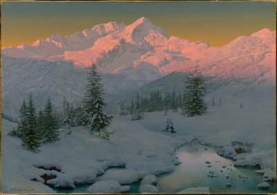 Ai piedi delle montagne di Garmisch, Baviera, 1922 da Ivan Fedorovich Choultse