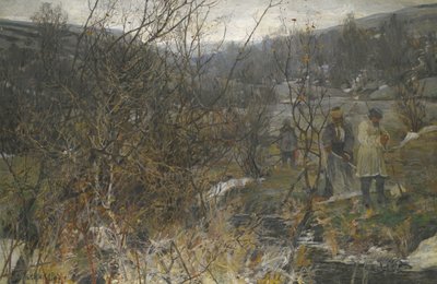 Caccia invernale da Ivan Fyodorovich Kolesnikov