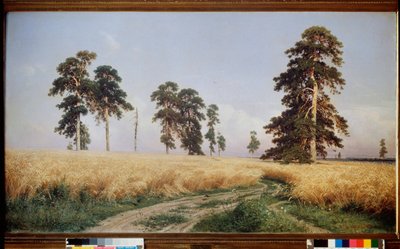 Campo di segale da Ivan Ivanovich Shishkin