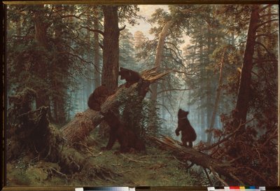 Mattina in una pineta da Ivan Ivanovich Shishkin