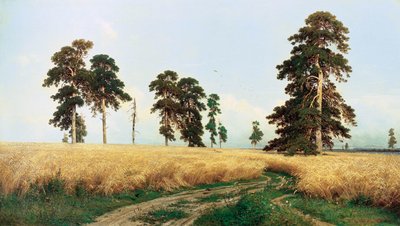 Campo di segale da Ivan Ivanovich Shishkin