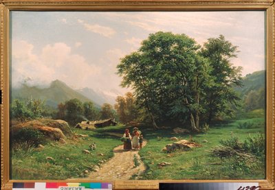 Veduta in Svizzera da Ivan Ivanovich Shishkin