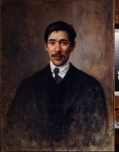 Ritratto dello scrittore Korney I. Chukovsky (1882-1969) da Ivan Kirillovich Parkhomenko
