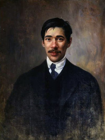 Ritratto di Korney Chukowsky, c.1909 da Ivan Kirillovich Parkhomenko