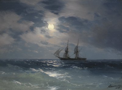 Brigantino Mercurio da Ivan Konstantinovich Aivazovsky