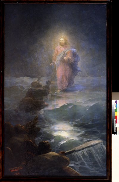 Gesù cammina sulle acque da Ivan Konstantinovich Aivazovsky