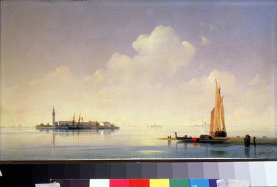 La laguna veneziana, vista dell
