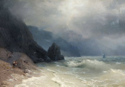 Riva del mare da Ivan Konstantinovich Aivazovsky