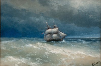 Mare in tempesta da Ivan Konstantinovich Aivazovsky
