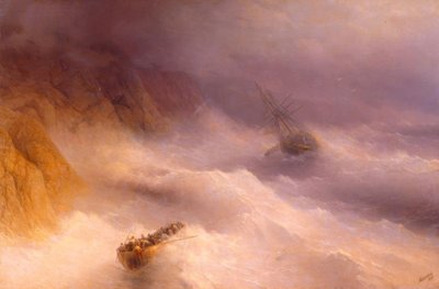 Tempesta a Capo Aija da Ivan Konstantinovich Aivazovsky