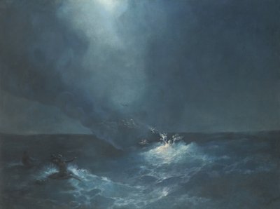 La nascita di Afrodite da Ivan Konstantinovich Aivazovsky