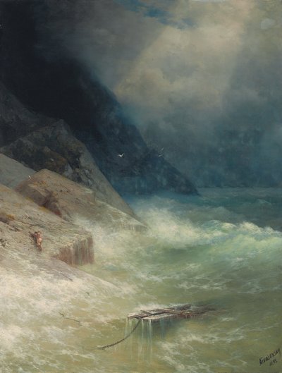 Il Sopravvissuto da Ivan Konstantinovich Aivazovsky