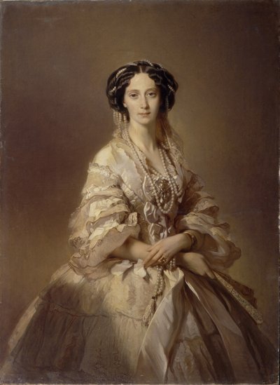 Ritratto di Maria Alexandrovna 1824-1880, Imperatrice di Russia da Ivan Kosmich Makarov