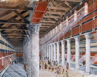 Basilica delle terme, città romana di Wroxeter da Ivan Lapper