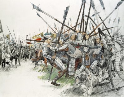 Campo della battaglia di Flodden da Ivan Lapper
