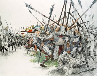 Battaglia di Flodden Field da Ivan Lapper