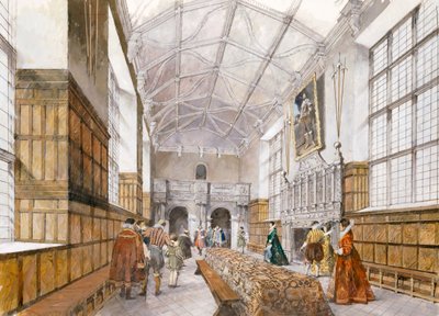 Kirby Hall, inizio XVII secolo da Ivan Lapper