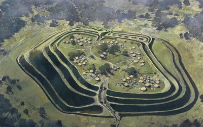 Il vecchio forte della collina di Oswestry da Ivan Lapper