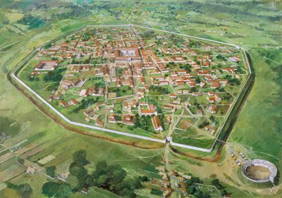 Mura della città romana di Silchester da Ivan Lapper