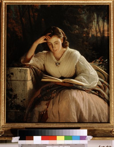 La lettura (ritratto della moglie dell