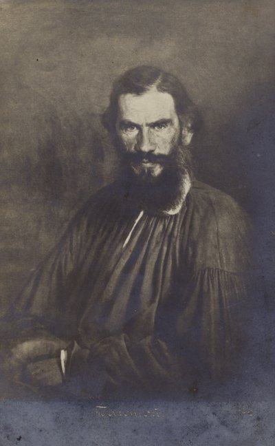 Lev Tolstoj, romanziere russo da Ivan Nikolaevich Kramskoy