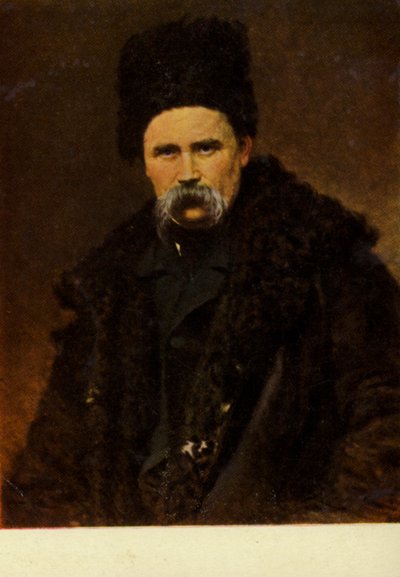 Taras Shevchenko, poeta e artista ucraino da Ivan Nikolaevich Kramskoy
