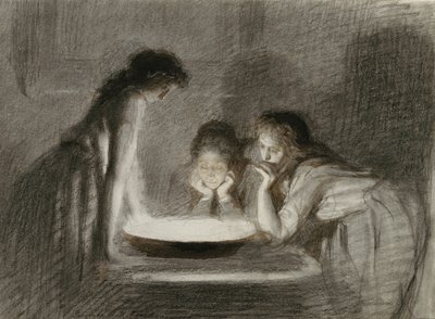 Vigilia di Natale, 1870 da Ivan Nikolaevich Kramskoy