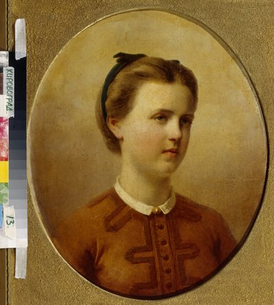 La granduchessa Maria Alexandrovna di Russia, duchessa di Edimburgo e duchessa di Sassonia Coburgo e Gotha da Ivan Petrovich Keler Viliandi