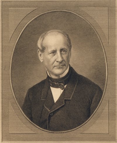Ritratto del Conte Modest Andreyevich von Korff 1800-1876, 1876 da Ivan Petrovich Pozhalostin
