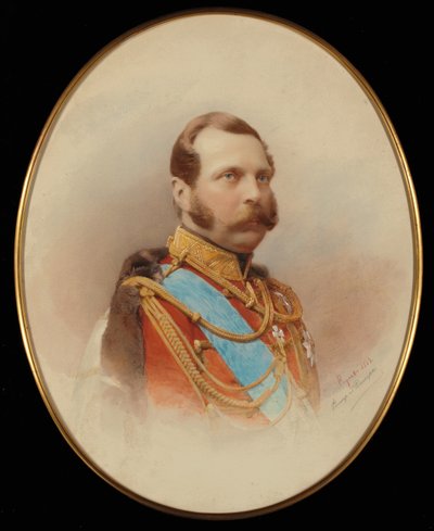 Ritratto di Alessandro II (1818-1881) da Ivan Raulov