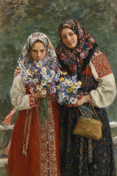 Fiori di prato da Ivan Semyonovich Kulikov