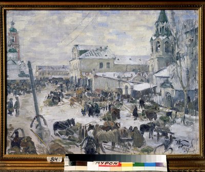 Una chiesa a Murom da Ivan Semyonovich Kulikov