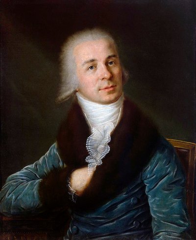 Ritratto del poeta Gavrila R. Derzhavin da Ivan Smirnovsky