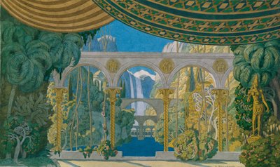 I giardini di Chernomor. Scenografia per l