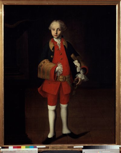 Ritratto di Wilhelm Graf von Fermor da Ivan Yakovlevich Vishnyakov