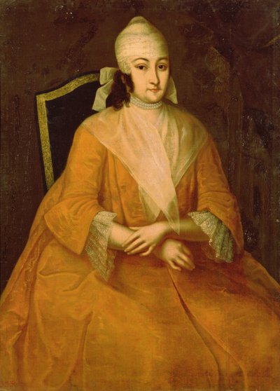 Ritratto di Anna Leopoldovna da Ivan Yakovlevich Vishnyakov