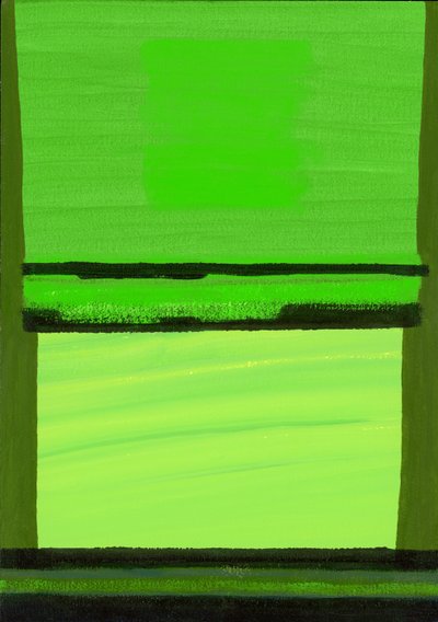 Serie Kensington Gardens: Verde su verde da Izabella Godlewska de Aranda