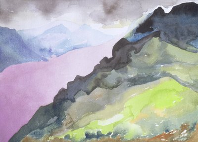 Loch Ness da Glendoe Lodge, 1995 da Izabella Godlewska de Aranda