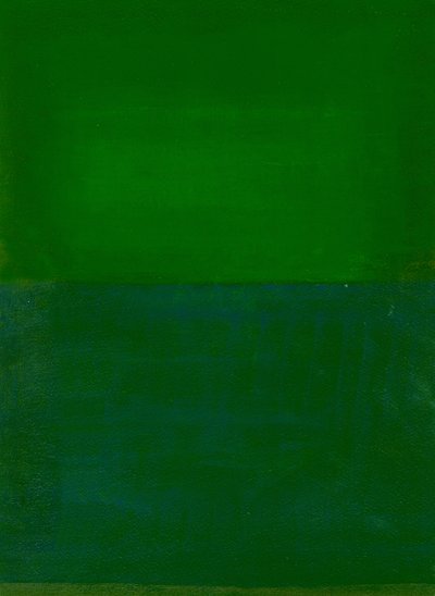Spazio, tempo, movimento, verde, 2010 da Izabella Godlewska de Aranda