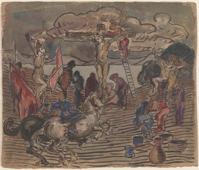 La crocifissione I da J.A. Jerichau