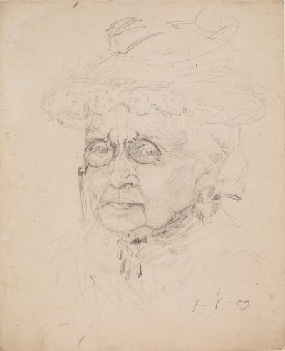 Donna con lorgnette da J.A. Jerichau