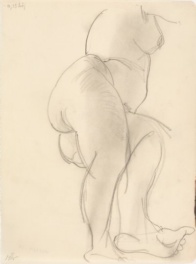 Modella femminile, sdraiata da J.A. Jerichau