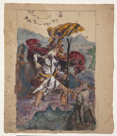 Studio dopo Dürer: San Cristoforo II da J.A. Jerichau