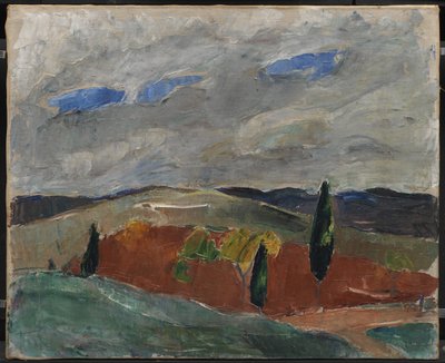 La strada verso il cimitero a Toledo da J.A. Jerichau